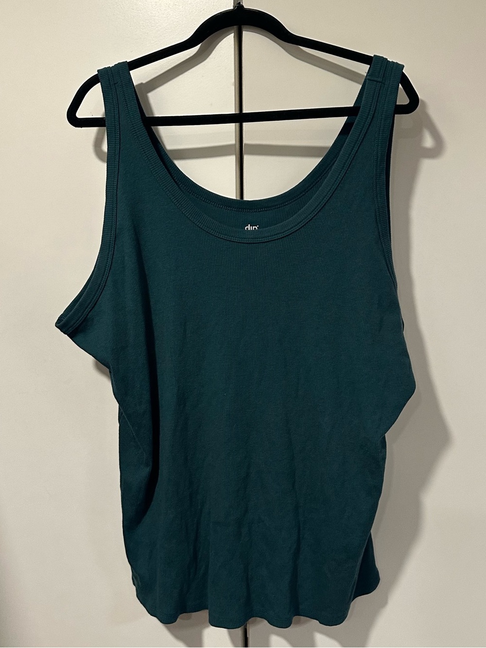 Dip 3x Deep Teal Scoop Neck Tank Top - Women's